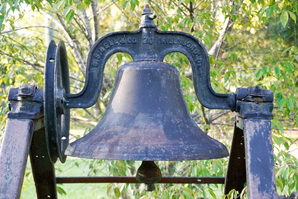 Lone oak town hall bell